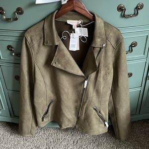 Olive green jacket